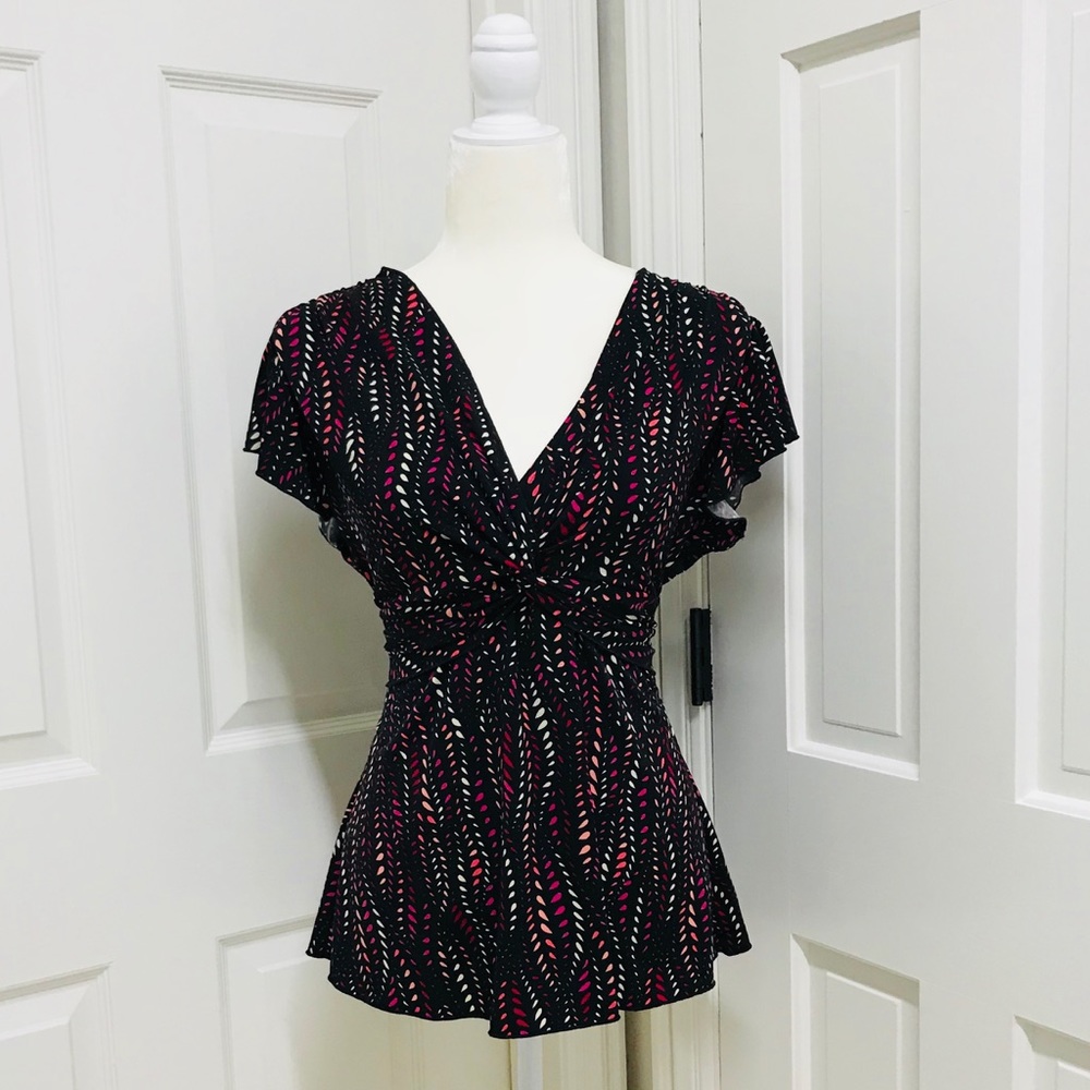 Cato Tie-Back Blouse - L